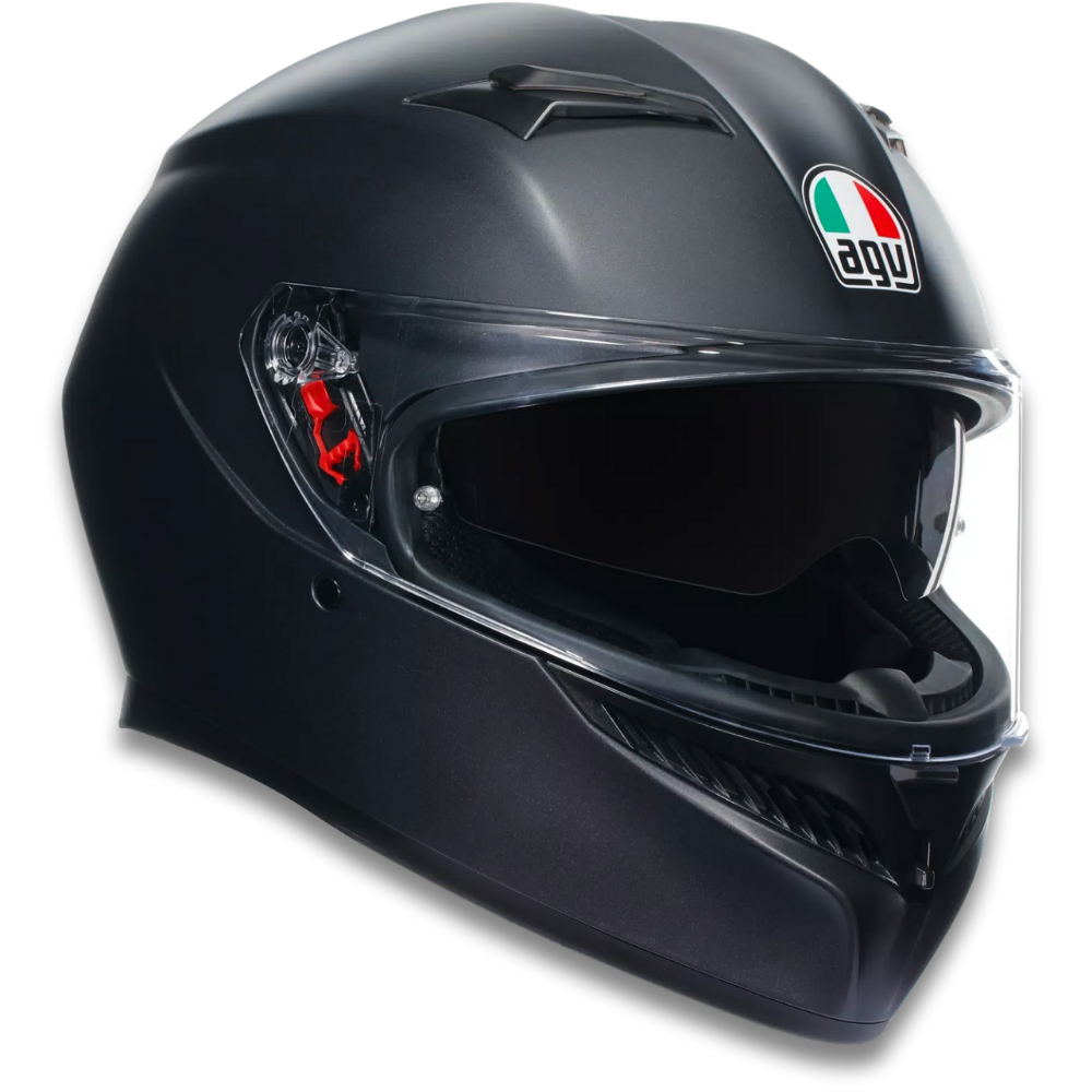 AGV K3 Mono Matt Black Kapalı Motosiklet Kaskı