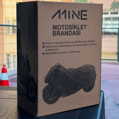 Mine Su Geçirmez Çift Dikişli Motosiklet Brandası - Universal
