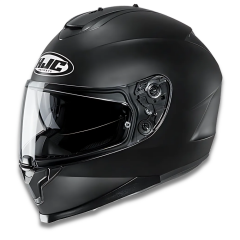 HJC C70N Mat Siyah Kapalı Motosiklet Kaskı - Semi Flat Black