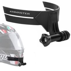 KNMASTER HC-20 | Motosiklet Kask Çene Telefon ve Aksiyon Kamera Tutucu (Full Set)