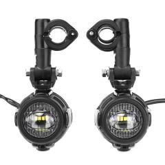 Knmaster Shark 30W Motosiklet LED Sis Farı Takımı