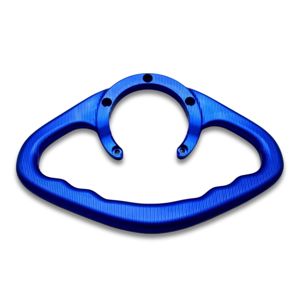 Bajaj NS200 / RS200 / Dominar Uyumlu Depo Üstü Yolcu Tutamağı Mavi