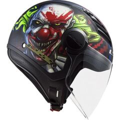 LS2 Airflow Mat Happy Dreams Scooter Kaskı – Yarım Kask