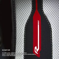 Nexx SX.100R Gridline Mat Gri-Neon Sarı Motosiklet Kaskı