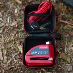 KNMASTER DL506A 6mm Alarmlı Disk Kilidi | Hatırlatma Kablosu ve Taşıma Çantası Hediye