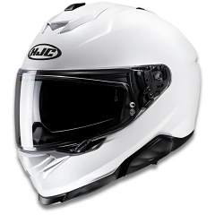 HJC i71 İnci Beyazı Kapalı Motosiklet Kaskı - White
