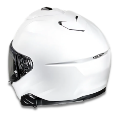 HJC i71 İnci Beyazı Kapalı Motosiklet Kaskı - White M