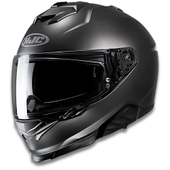 HJC i71 Mat Titanium Kapalı Motosiklet Kaskı - Semi Flat Titanium L