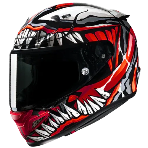 HJC Rpha12 Maximized Venom Marvel MC1SF Kapalı Motosiklet Kaskı