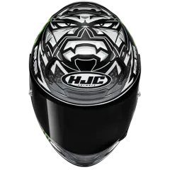 HJC Rpha12 Quartararo Edition Black MC5 Kapalı Motosiklet Kask