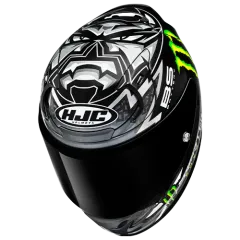 HJC Rpha12 Quartararo Edition Black MC5 Kapalı Motosiklet Kask