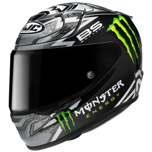 HJC Rpha12 Quartararo Edition Black MC5 Kapalı Motosiklet Kask