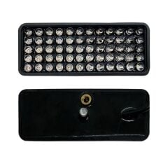 Knmaster Stop-400 Evrensel Dikdörtgen Kırmızı Ledli Motosiklet Kedigözü