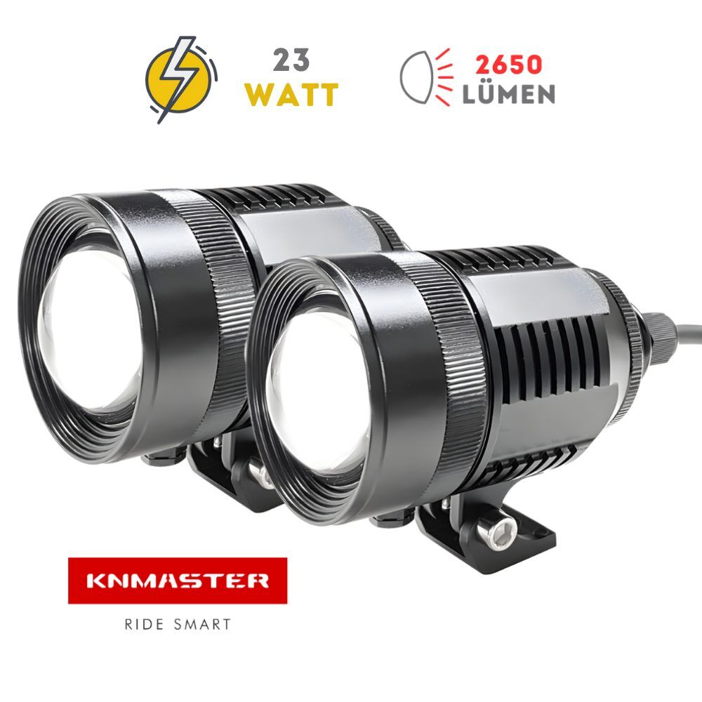 Knmaster Bullet 23W Motosiklet Led Sis Farı