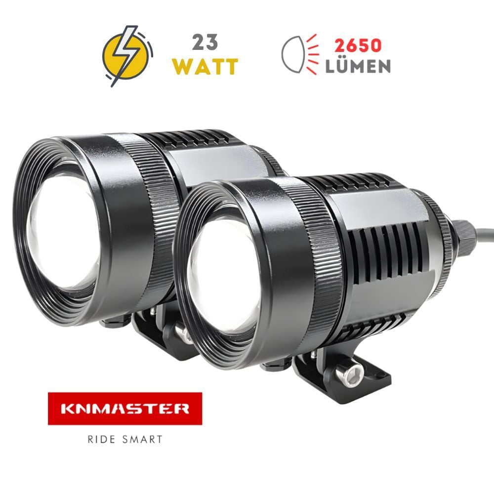 Knmaster Bullet 23W Motosiklet Led Sis Farı