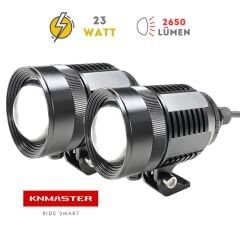 Knmaster Bullet 23W Motosiklet Led Sis Farı