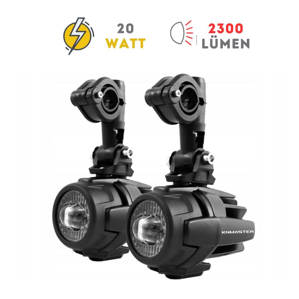 Knmaster Shark 20W BMW Motosiklet Led Sis Farı