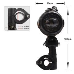 Knmaster Shark 20W BMW Motosiklet Led Sis Farı