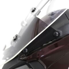 GP Kompozit Bajaj Dominar 250 / 400 2017-2026 Uyumlu Ön Tur Camı Füme 59 cm