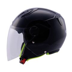 Zeus ZS-213 Pearl Black Açık Kask