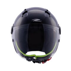 Zeus ZS-213 Pearl Black Açık Kask