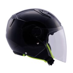 Zeus ZS-213 Pearl Black Açık Kask