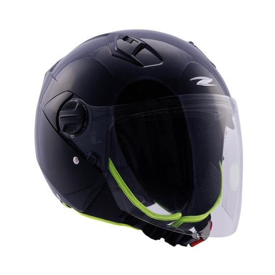 Zeus ZS-213 Pearl Black Açık Kask