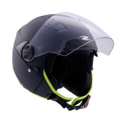 Zeus ZS-213 Matt Black Açık Kask