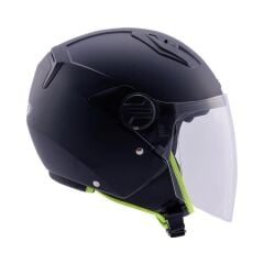 Zeus ZS-213 Matt Black Açık Kask