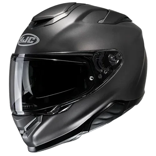 HJC Rpha71 Mat Titanium Kapalı Motosiklet Kaskı - Semi Flat Titanium