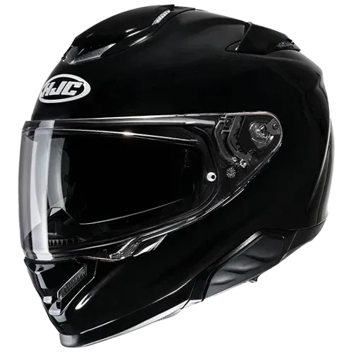 HJC Rpha71 Metal Siyah Kapalı Motosiklet Kaskı - Black