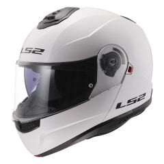 Ls2 Strobe 2 Çene Açılır Kask Beyaz