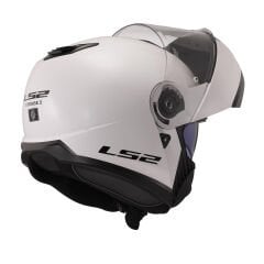 Ls2 Strobe 2 Çene Açılır Kask Beyaz