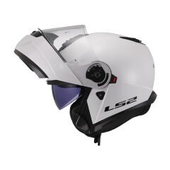 Ls2 Strobe 2 Çene Açılır Kask Beyaz