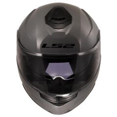 Ls2 Strobe 2 Çene Açılır Kask Nardo Gri