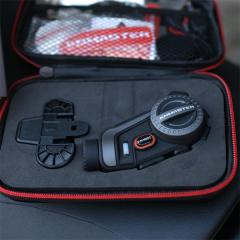 KNMASTER KN1600C PRO Kameralı Motosiklet Kask İnterkom Bluetooth Intercom Kulaklık Seti