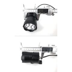 Knmaster Fighter S 20W Çakarlı Motosiklet Led Sis Farı