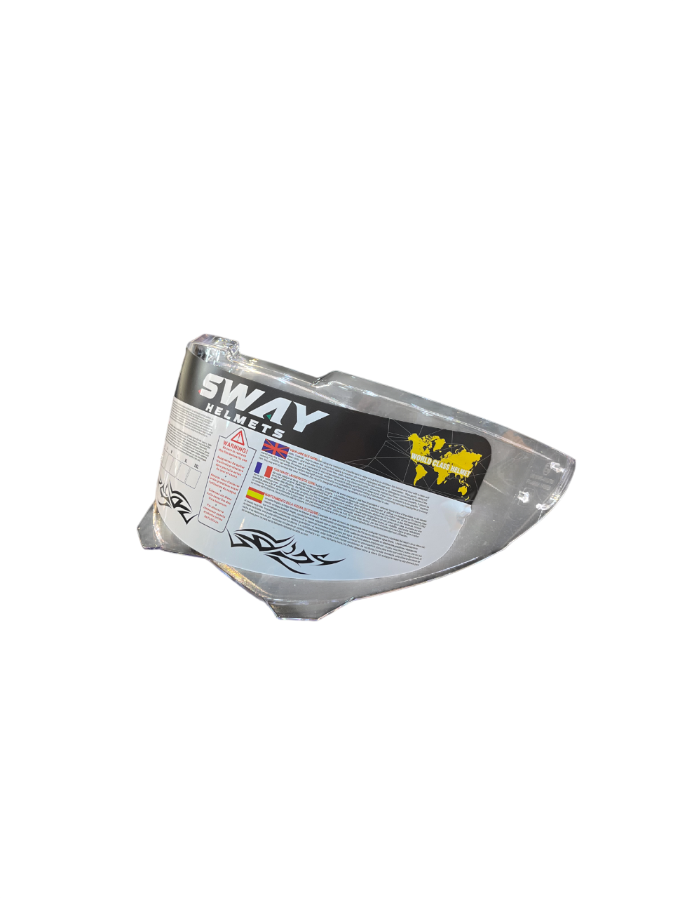 Sway Sw 868 Şeffaf Kask Camı