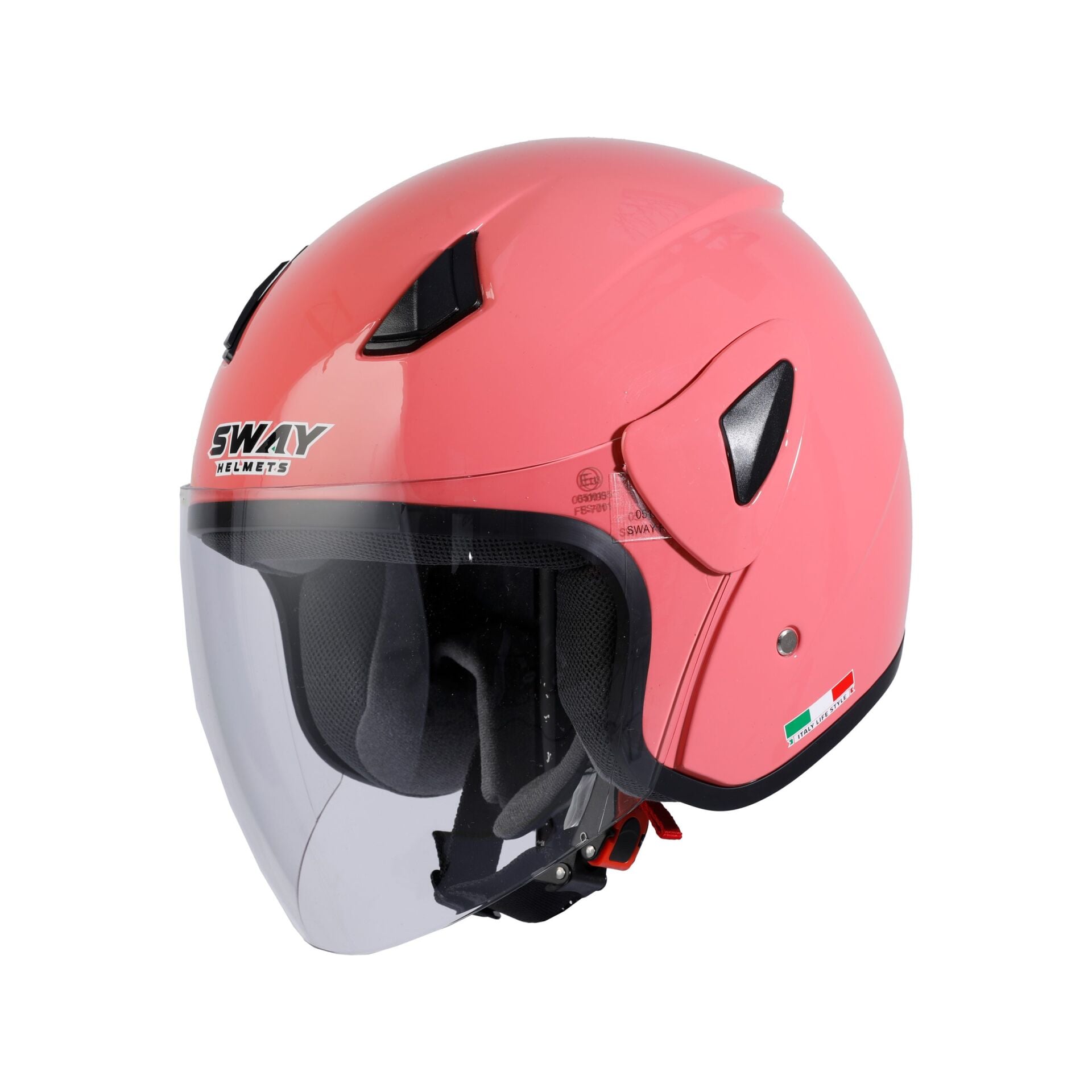 SWAY SW 733 Pink Yarım Kask