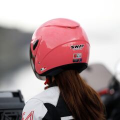 SWAY SW 733 Pink Yarım Kask