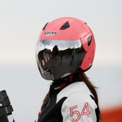 SWAY SW 733 Pink Yarım Kask