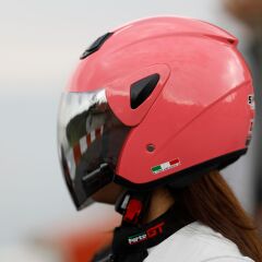 SWAY SW 733 Pink Yarım Kask