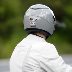 SWAY SW 733 Grey Yarım Kask