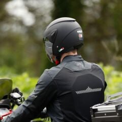 SWAY SW 733 Matt Black Yarım Kask