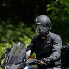 SWAY SW 733 Matt Black Yarım Kask