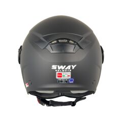 SWAY SW 760 Matt Black Yarım Kask