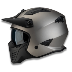 Sway SW 726X Tokyo Dark Titanium Modüler Motosiklet Kaskı