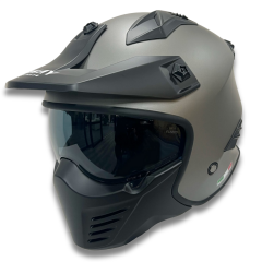 Sway SW 726X Tokyo Dark Titanium Modüler Motosiklet Kaskı