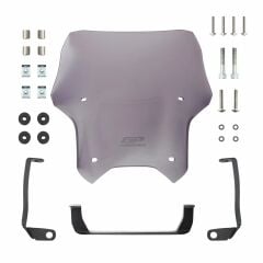 GP Kompozit CF Moto 250 NK 2023-2026 Uyumlu Spor Ön Cam Füme