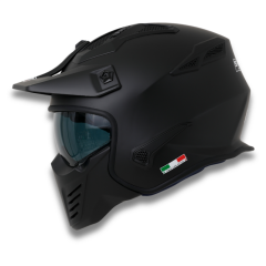 Sway SW 726X Tokyo Matt Black Modüler Motosiklet Kaskı